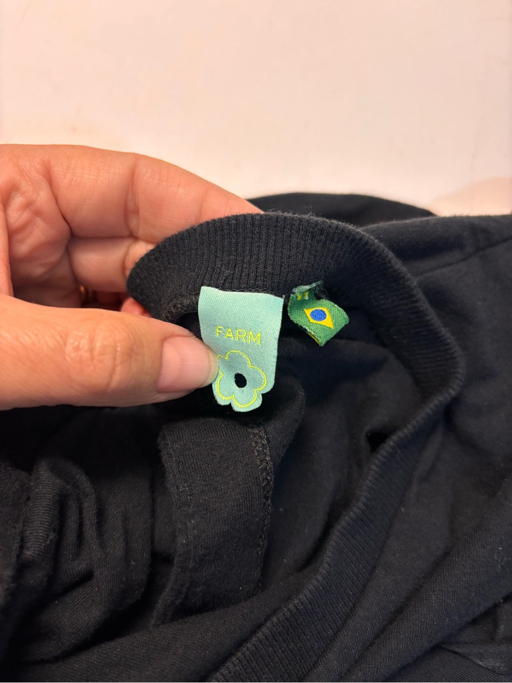 FARM Rio Black Ruffle-Sleeve Romper - Picture 7 of 16